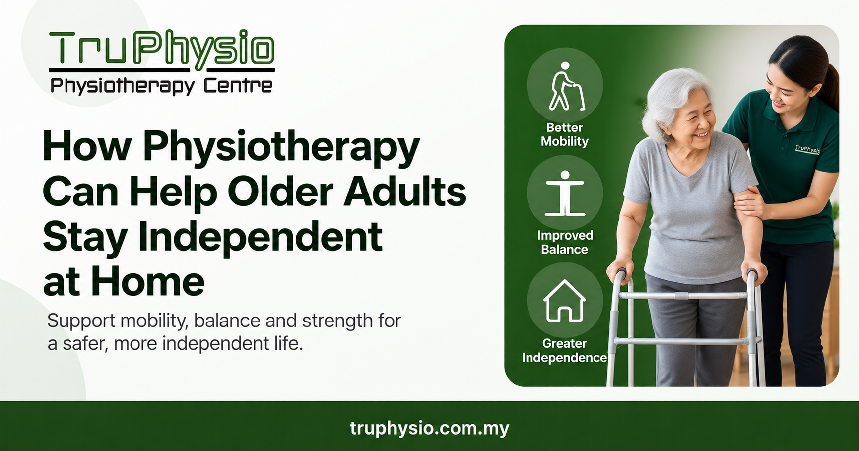 How Physiotherapy Can Help Older Adults Stay Independent at Home